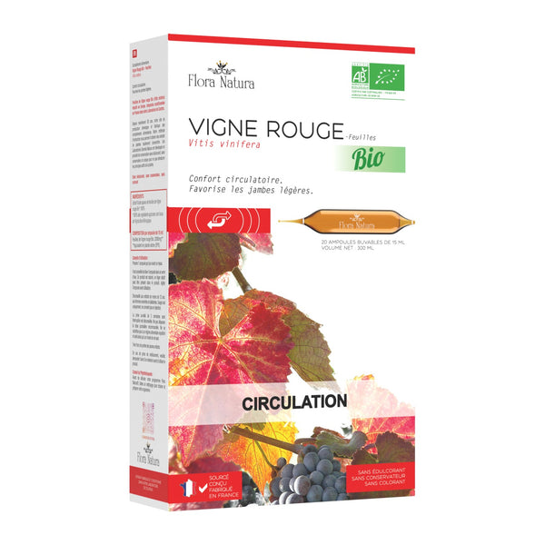 Vigne rouge - étui