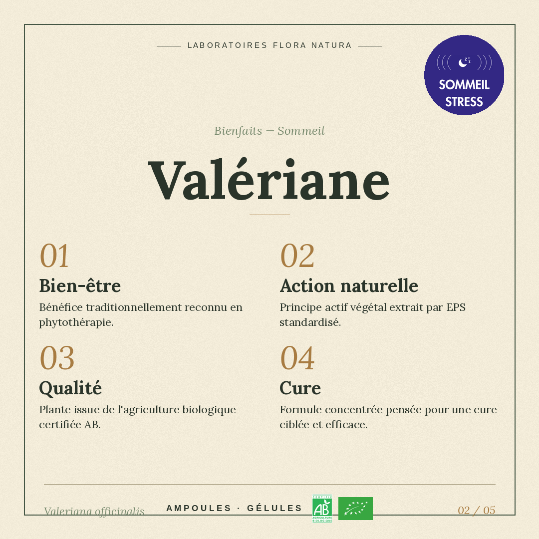 Bienfaits de Valériane