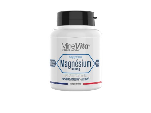 Bisglycinate de magnésium 300 mg gélules 120